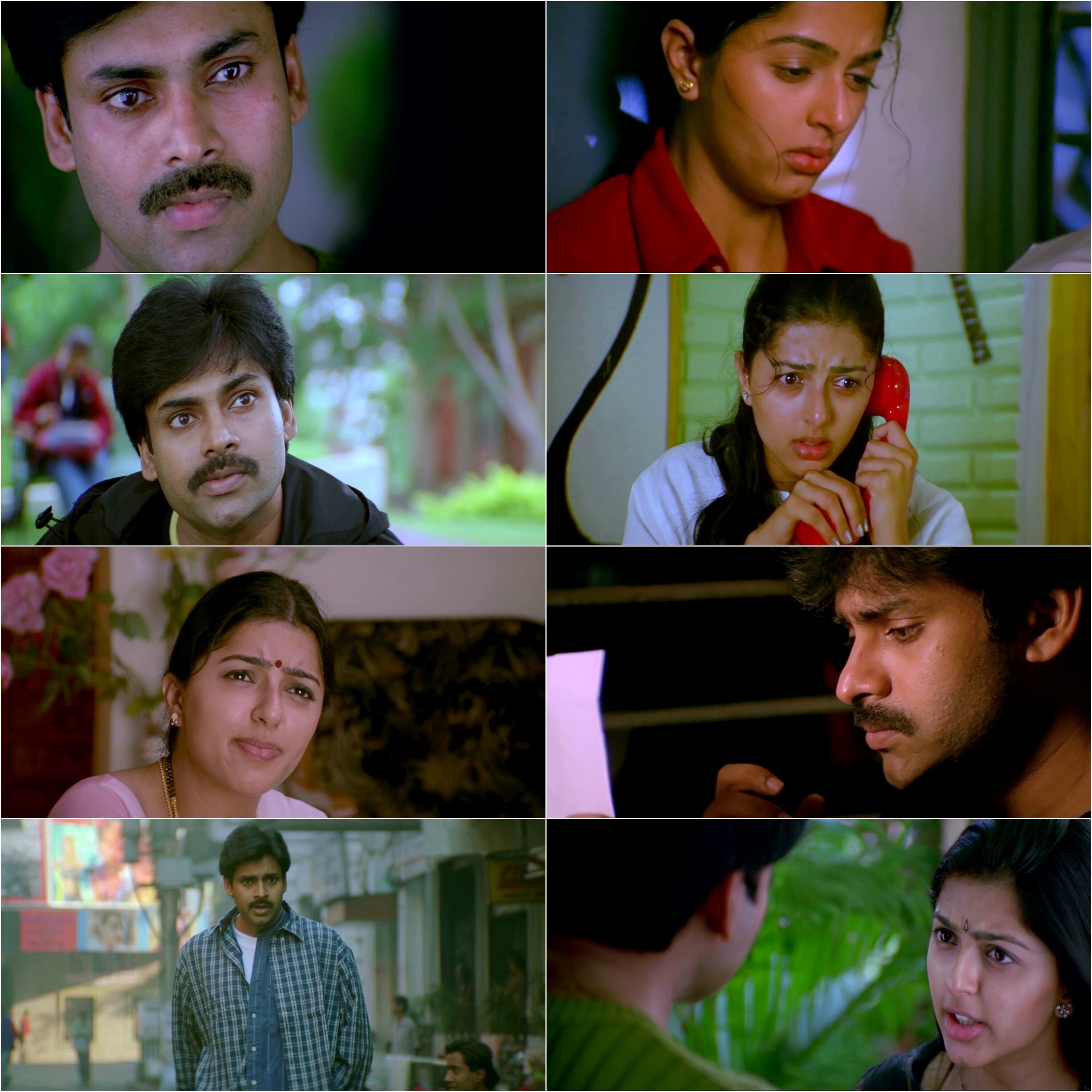 Khushi (2001) (Hindi + Telugu) Dual Audio UnCut South Movie HD ESub screenshot
